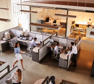 Organization Design of a Office Space Service Company